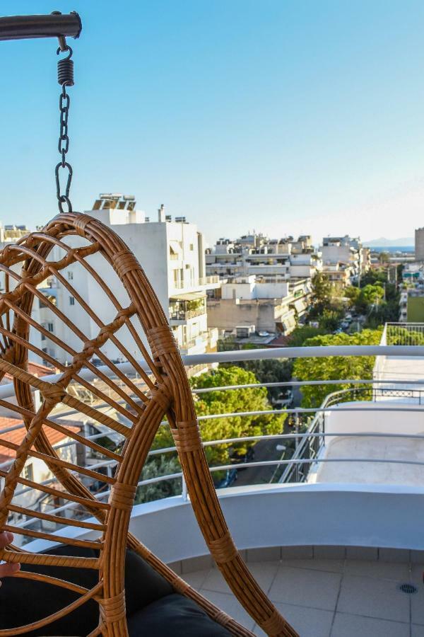 Apartmán Boutique Penthouse Next To Stavros Niarchos Foundation Atény Exteriér fotografie