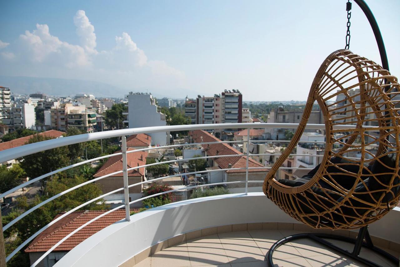 Apartmán Boutique Penthouse Next To Stavros Niarchos Foundation Atény Exteriér fotografie